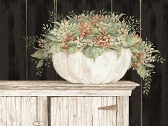 Fall Floral Pumpkin | Obraz na stenu