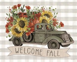 Welcome Fall Truck | Obraz na stenu