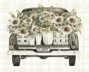 Sunflower Truck | Obraz na stenu