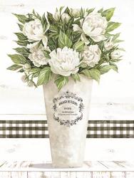 White Peonies | Obraz na stenu