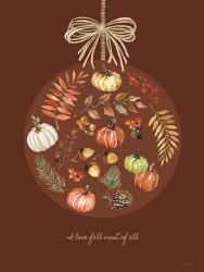 I Love Fall Ornament | Obraz na stenu