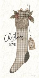 Christmas is Love Stocking | Obraz na stenu