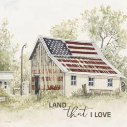 Land that I Love Barn | Obraz na stenu