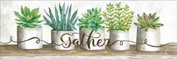 Gather Succulent Pots | Obraz na stenu