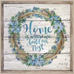 Home is Where We Build Our Nest | Obraz na stenu