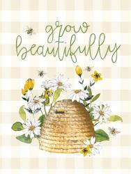 Grow Beautifully Beehive | Obraz na stenu
