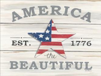 America the Beautiful Star | Obraz na stenu