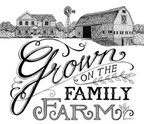 Grown on the Family Farm | Obraz na stenu