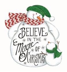 Believe Snowman | Obraz na stenu