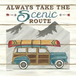 Always Take the Scenic Route | Obraz na stenu