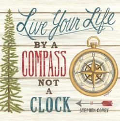 Compass Not a Clock | Obraz na stenu