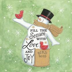 Fill the Season Snowman | Obraz na stenu