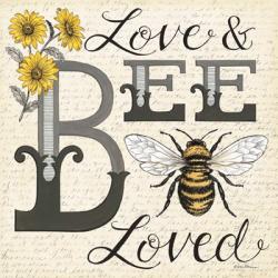 Love & Bee Loved | Obraz na stenu
