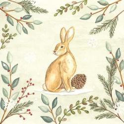 Woodland Animals Rabbit | Obraz na stenu