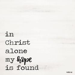 In Christ Alone | Obraz na stenu
