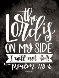 The Lord is On My Side | Obraz na stenu