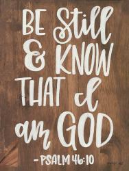 Be Still & Know that I am God | Obraz na stenu