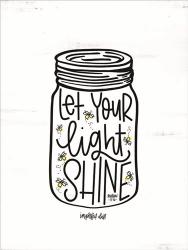 Let Your Light Shine Jar | Obraz na stenu