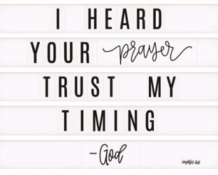Trust My Timing | Obraz na stenu