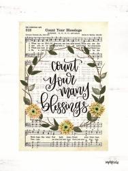 Count Your Many Blessings | Obraz na stenu
