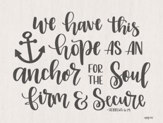 Anchor for the Soul | Obraz na stenu