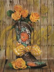 Rosey Cowboy Boots I | Obraz na stenu