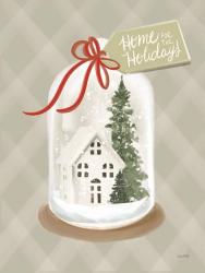 Home for the Holidays Snow Globe | Obraz na stenu