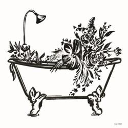 Vintage Floral Tub I | Obraz na stenu