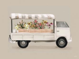 Vintage Flower Truck | Obraz na stenu