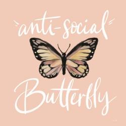 Anti-Social Butterfly | Obraz na stenu