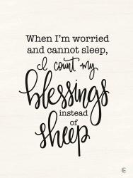 Count Your Blessings Instead of Sheep | Obraz na stenu