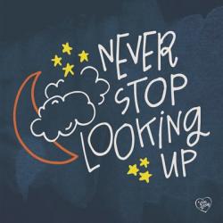 Never Stop Looking Up | Obraz na stenu