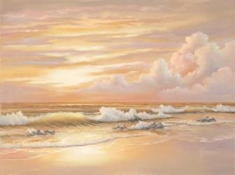 Bright Sunset with Dunes | Obraz na stenu