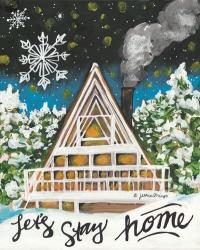 Let's Stay Home A-Frame | Obraz na stenu