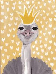 Princess Ostrich | Obraz na stenu