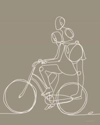 Friend on a Bike II | Obraz na stenu