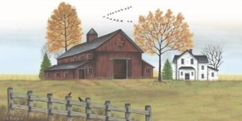 Autumn Farmstead | Obraz na stenu
