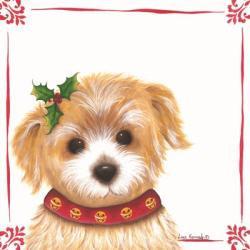 Christmas Puppy | Obraz na stenu