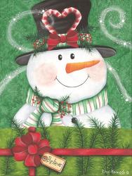 Snowman Gift | Obraz na stenu