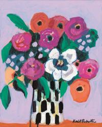 Bouquet on Lilac | Obraz na stenu