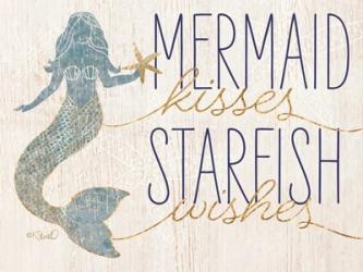 Mermaid Kisses Starfish Wishes | Obraz na stenu