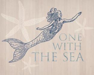 Mermaid At One with the Sea | Obraz na stenu