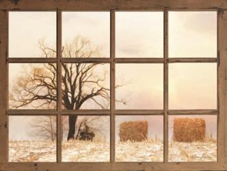 View of Winter Fields | Obraz na stenu