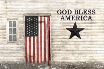 God Bless American Flag | Obraz na stenu