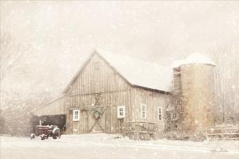 NY Winter Barn | Obraz na stenu