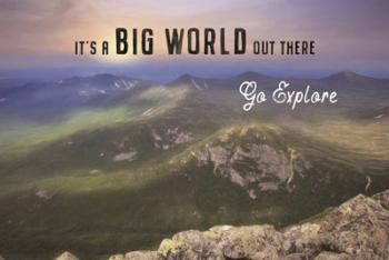 It's a Big World Out There | Obraz na stenu