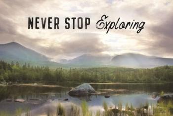 Never Stop Exploring | Obraz na stenu