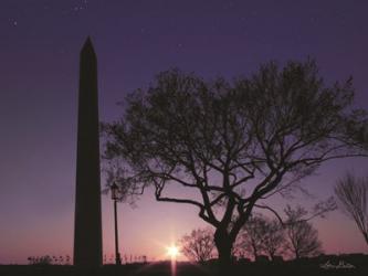 Nightfall at the Washington Monument | Obraz na stenu