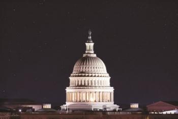 US Capital at Night | Obraz na stenu