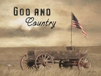 God and Country | Obraz na stenu